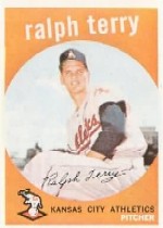 1959 Topps Baseball Cards      358     Ralph Terry